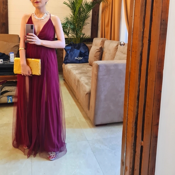 Rare Beauty Lulu's Maxi Backless Dress - Picture 1 of 5